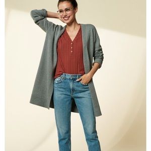 Marino wool cardigan
